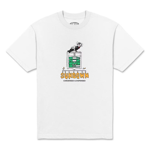 Come Sundown Tee Dispensed Snow Marle [Size: Mens Medium]