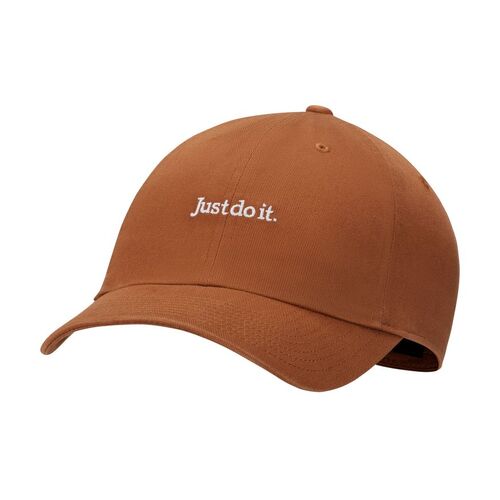 Nike Hat H86 Just Do It Wash Strapback Ale Brown/White