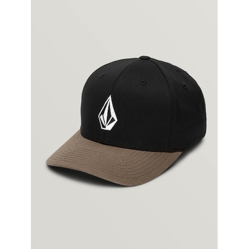 Volcom Hat Full Stone XFit Flexfit Brindle [Size: S-M]