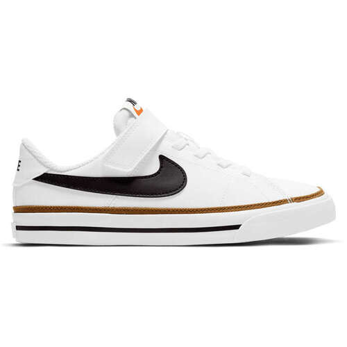 Nike Youth Court Legacy Kids/Toddler White/Desert Ochre/Gum [Size: US 5K]