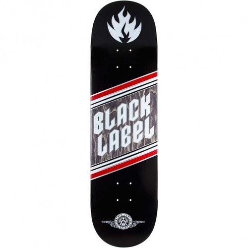 Black Label Deck Top Shelf Knockout Black 8.5