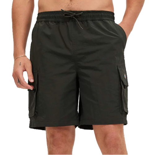 Dickies Shorts Barton Springs Swim Short 7.5inch Dark Olive [Size: 28 inch Waist] [Colour: Green]