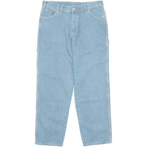 Dickies Youth Pants 1993 Relaxed Fit Carpenter Jean Light Indigo [Size: Youth 8] [Colour: Blue]