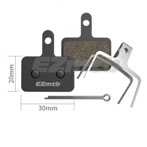 EZMTB E-Scooter Brake Pads Semi Metallic 30mm wide