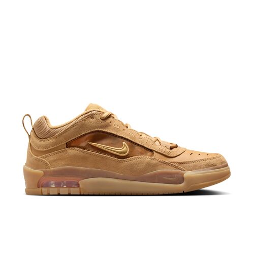 Nike SB Air Max Ishod Flax/Safety Orange/Wheat [Size: US 9] [Colour: Brown]