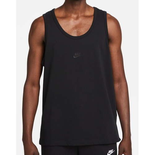 Nike Singlet Sportswear Premium Essentials Tank Black [Size: Mens Medium] [Colour: Black]