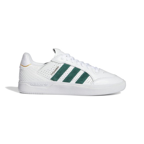 Adidas Tyshawn Low White/Green/Gold [Size: Mens US 9 / UK 8]