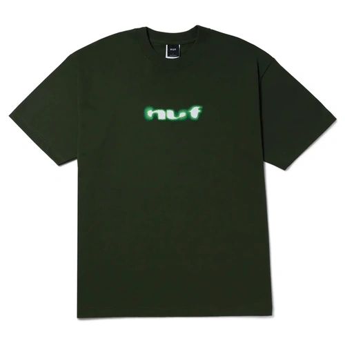 Huf Tee Blur Hunter Green [Size: Mens Medium] [Colour: Green]