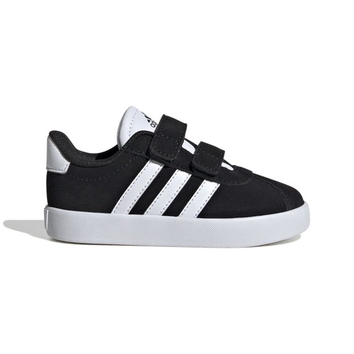 Adidas Youth Court VL Velcro 3.0 Kids Black/White/Black [Size: US 6K]