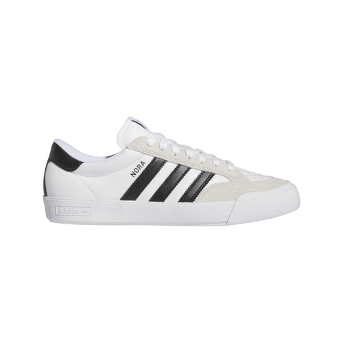 Adidas Nora White/Black/White [Size: US 9] [Colour: White]