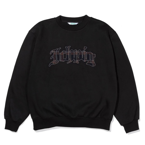 Ichpig Jumper Legions Check Crewneck Black [Size: Mens Medium] [Colour: Black]