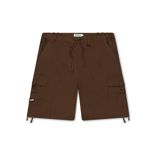 Ichpig Shorts Cargo Washed Brown [Size: Mens Small] [Colour: Brown]