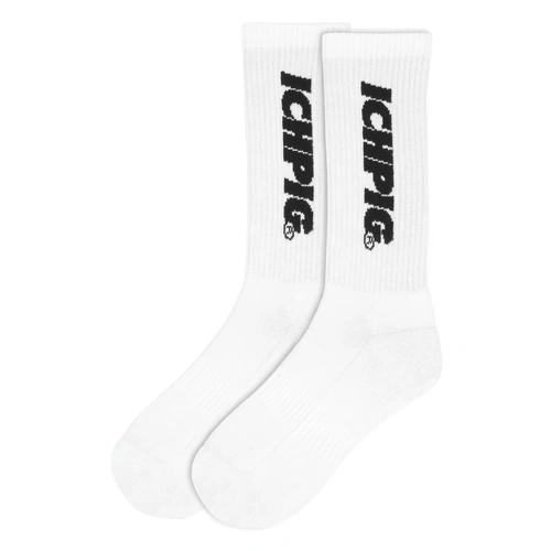 Ichpig Socks Sprinters Crew White US 9-12