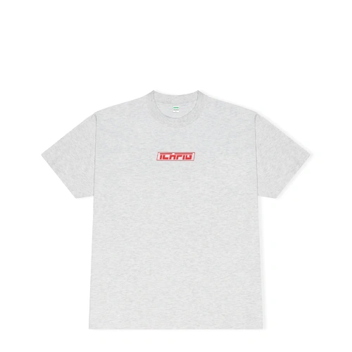 Ichpig Tee Strike Logo White Marle/Red [Size: Mens Large] [Colour: White]