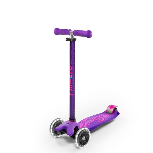 Micro Scooter Maxi Deluxe LED Purple