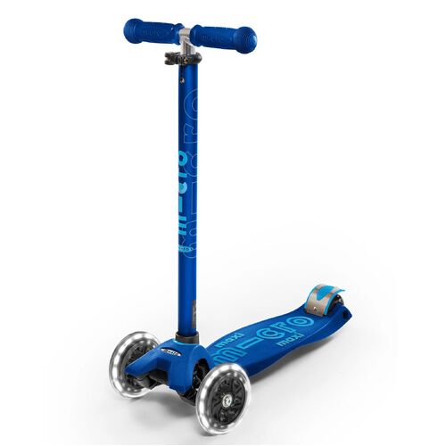 Micro Scooter Maxi Deluxe LED Navy Blue