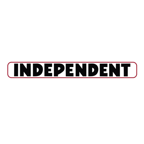 Independent Sticker Decal White 4 Inch