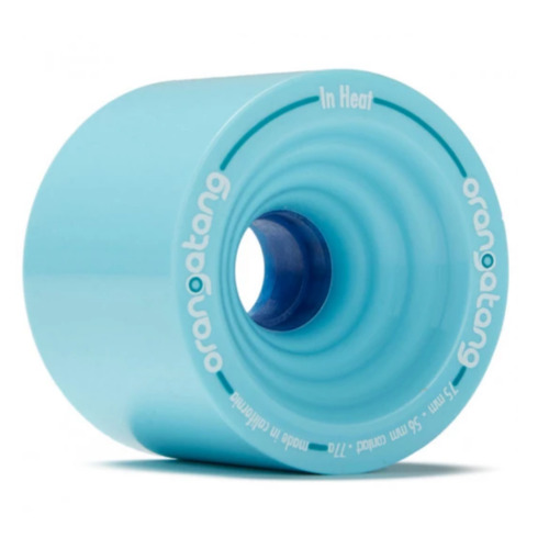 Orangatang Wheels In Heat 75mm 77A Blue