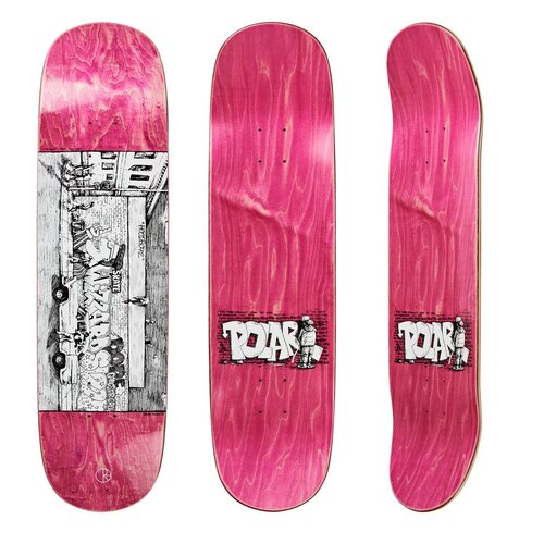 Polar Skate Co. Deck Straight From The Hood 8.25