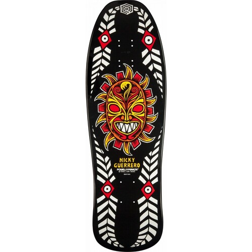 Powell Peralta Deck Nicky Guerrero Mask Black 10.0