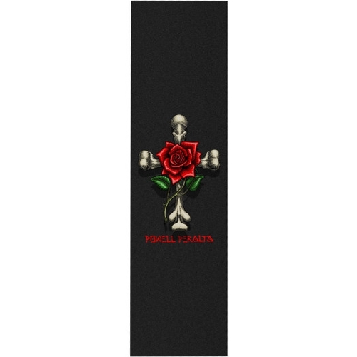 Powell Peralta Grip Tape Rose Cross 9 x 33 Inches