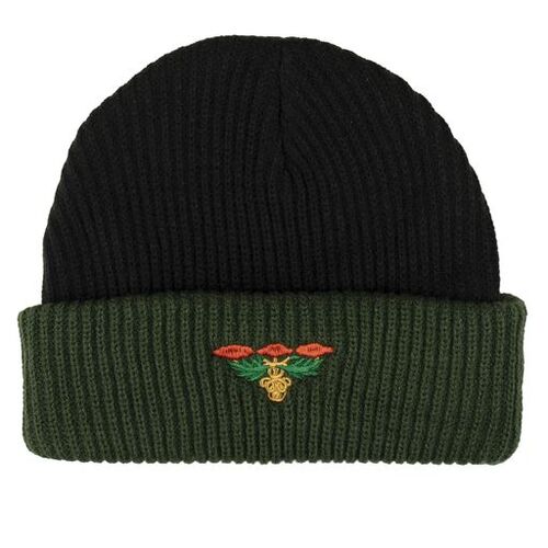 Passport Beanie Emblem Black/Forest