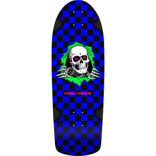 Powell Peralta Deck Ripper OG Checker Blacklight 10 x 30 Inch