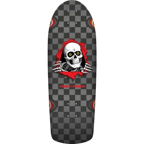 Powell Peralta Deck Ripper OG Checker Silver/Black 10 x 30 Inch