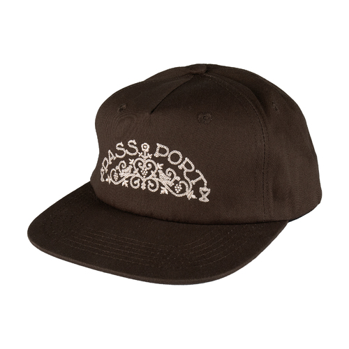 Passport Hat Vineyard Birds Workers Cap Chocolate