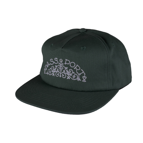 Passport Hat Vineyard Birds Workers Cap Dark Elm