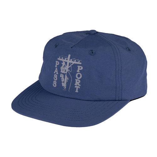 Passport Hat Workers Cap Line-Worx RPET Slate Blue