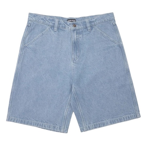 Passport Shorts Workers Club Jean Washed Light Indigo [Size: 28 inch Waist]