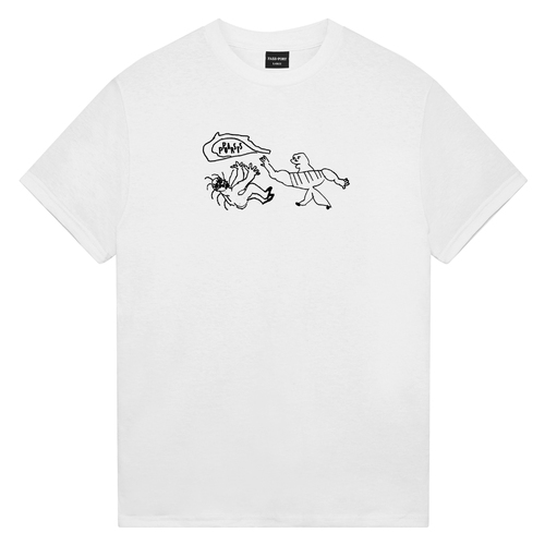 Passport Tee Many Faces White [Size: Mens Medium]