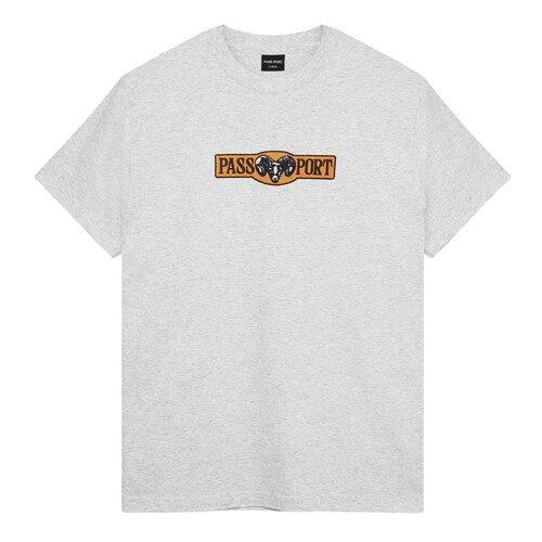 Passport Tee Ram Ash [Size: Mens Medium] [Colour: White]