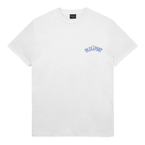 Passport Tee Sophomore White [Size: Mens Medium] [Colour: White]