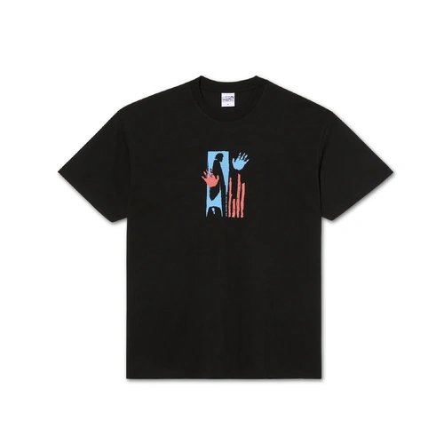 Polar Skate Co. Tee Sitting Hands Black [Size: Mens Medium] [Colour: Black]