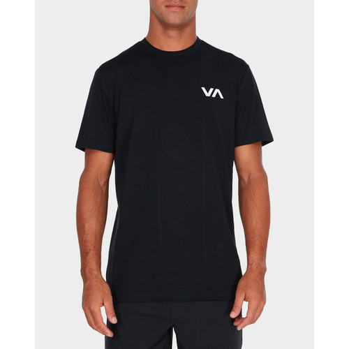 RVCA Tee Vent Black [Size: Mens Large]