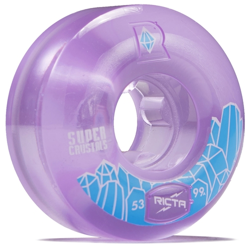 Ricta Wheels Super Crystals Purple 99a 53mm