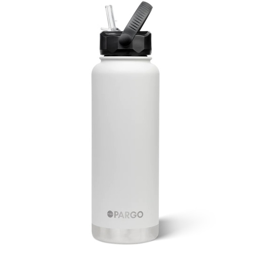 Project Pargo Insulated Sports Bottle 1200ml Bone White