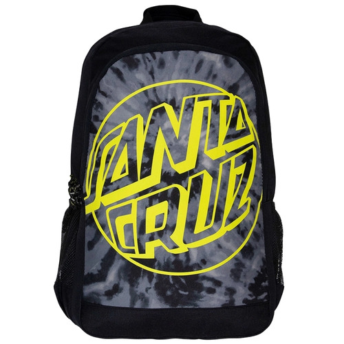 Santa Cruz Backpack Fish Eye Dot Tie Dye Black