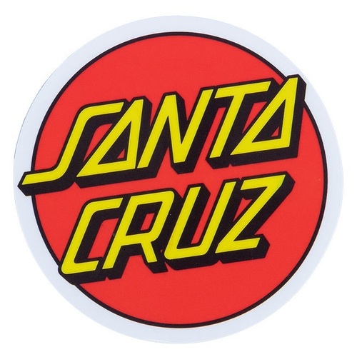 Santa Cruz Sticker Classic Dot 8 inch