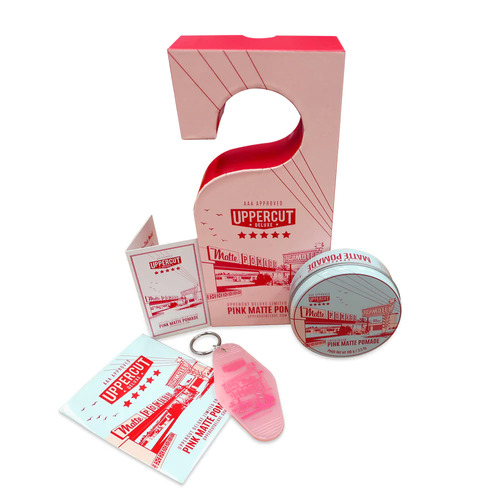 Uppercut Deluxe Hair Product Collectors Kit Pink Motel Matte Pomade