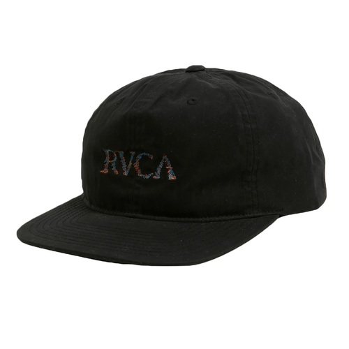 RVCA Hat On A Thread Snapback Pirate Black