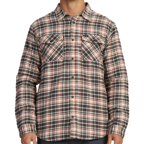 RVCA Shirt Replacement Lined Flannel Multi [Size: Mens Medium]