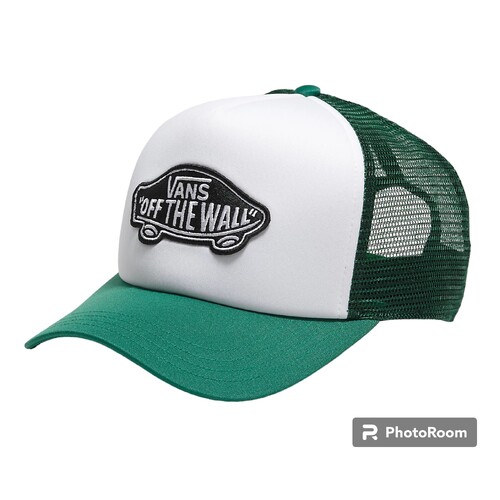 Vans Hat Classic Patch Curved Bill Trucker Verdant Green