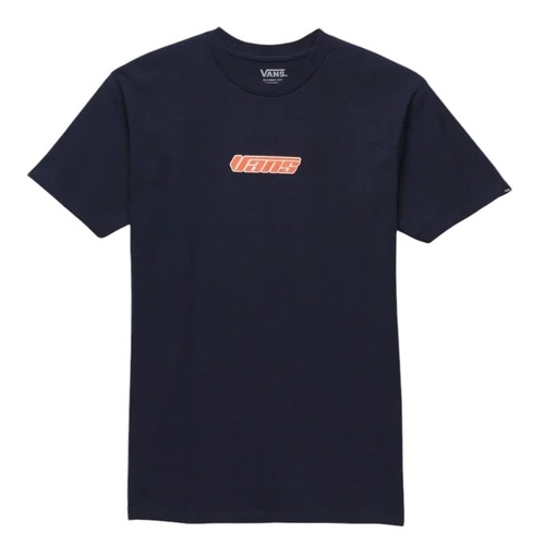 Vans Tee Retro Navy [Size: Mens Large] [Colour: Blue]