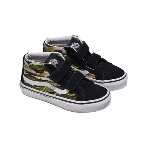 Vans Youth Sk8-Mid Reissue Velcro Painted Camo Green [Size: US 11K]