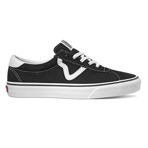 Vans Sport Black/White Suede [Size: Mens US 8 / UK 7]