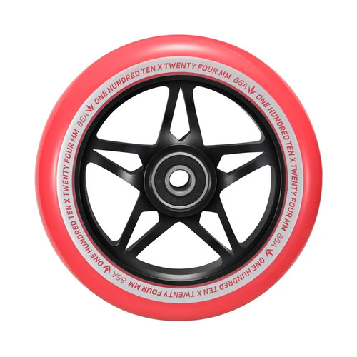 Envy S3 Black/Red 110mm Scooter Wheel