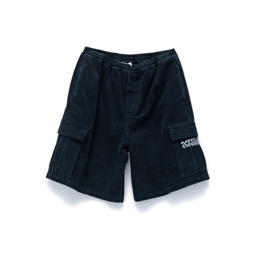 XLARGE Shorts Graf Cord 91 Cargo Pigment Black [Size: 30 inch Waist]